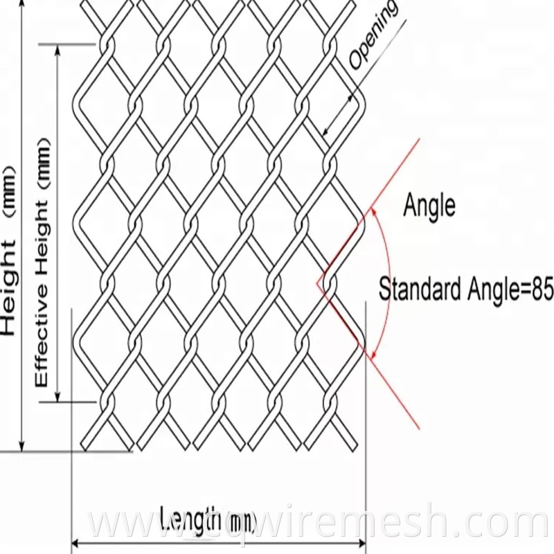 8 Foot Used Airport Galvanized Cyclone Wire Mesh Fencing 1.5 Inch Chain Link Fence Rolls Galvanized Gabion Wall